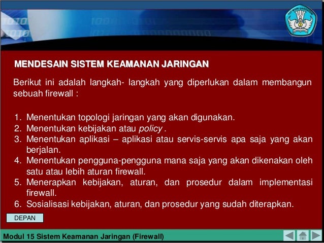 Slide Kk15 Membuat Desain Sistem Keamanan Jaringan