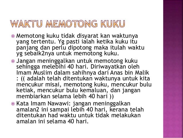 Hari Sunat Potong Kuku - sanx-xox