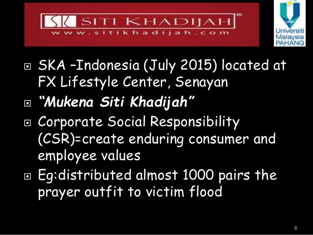 Modes Of Entry For Siti Khadijah International Business