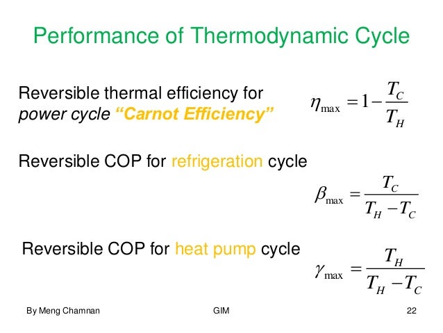 The Second Law Of Thermodynamics For Mechanical And Industrial Engine