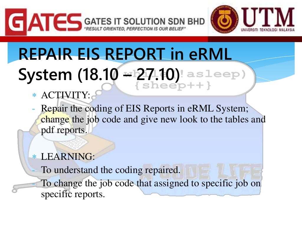 slide presentation untuk latihan industri