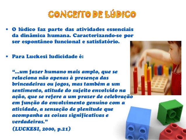 LUDICIDADE NA EDUCAÇÃO INFANTIL