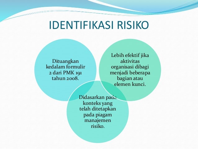 Manajemen Risiko - Identifikasi Risiko