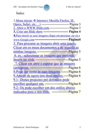 Como Fazer um Slideshow