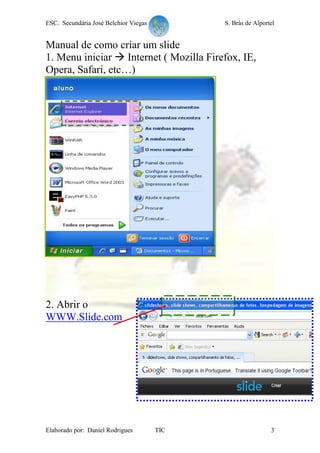 Como Fazer um Slideshow