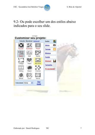 Como Fazer um Slideshow