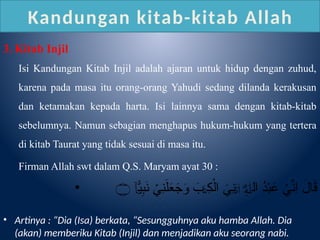 Beriman Kepada Kitab Allah SWT: Makna, Kandungan, dan Hikmah | PPTX