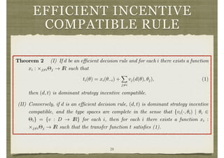 Incentive Compatible Introduction to Mechanism Design | PDF