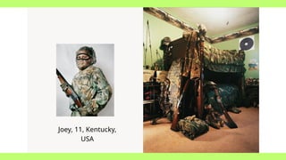 Joey, 11, Kentucky,
USA
 