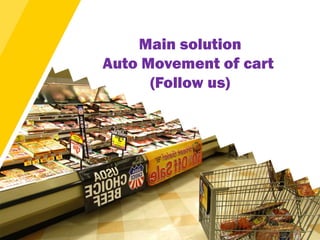 Main solution
Auto Movement of cart
(Follow us)
 