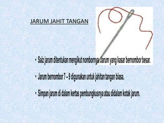 JARUM JAHIT TANGAN
 