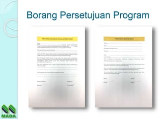 Borang Persetujuan Program
 