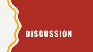 DISCUSSION
 