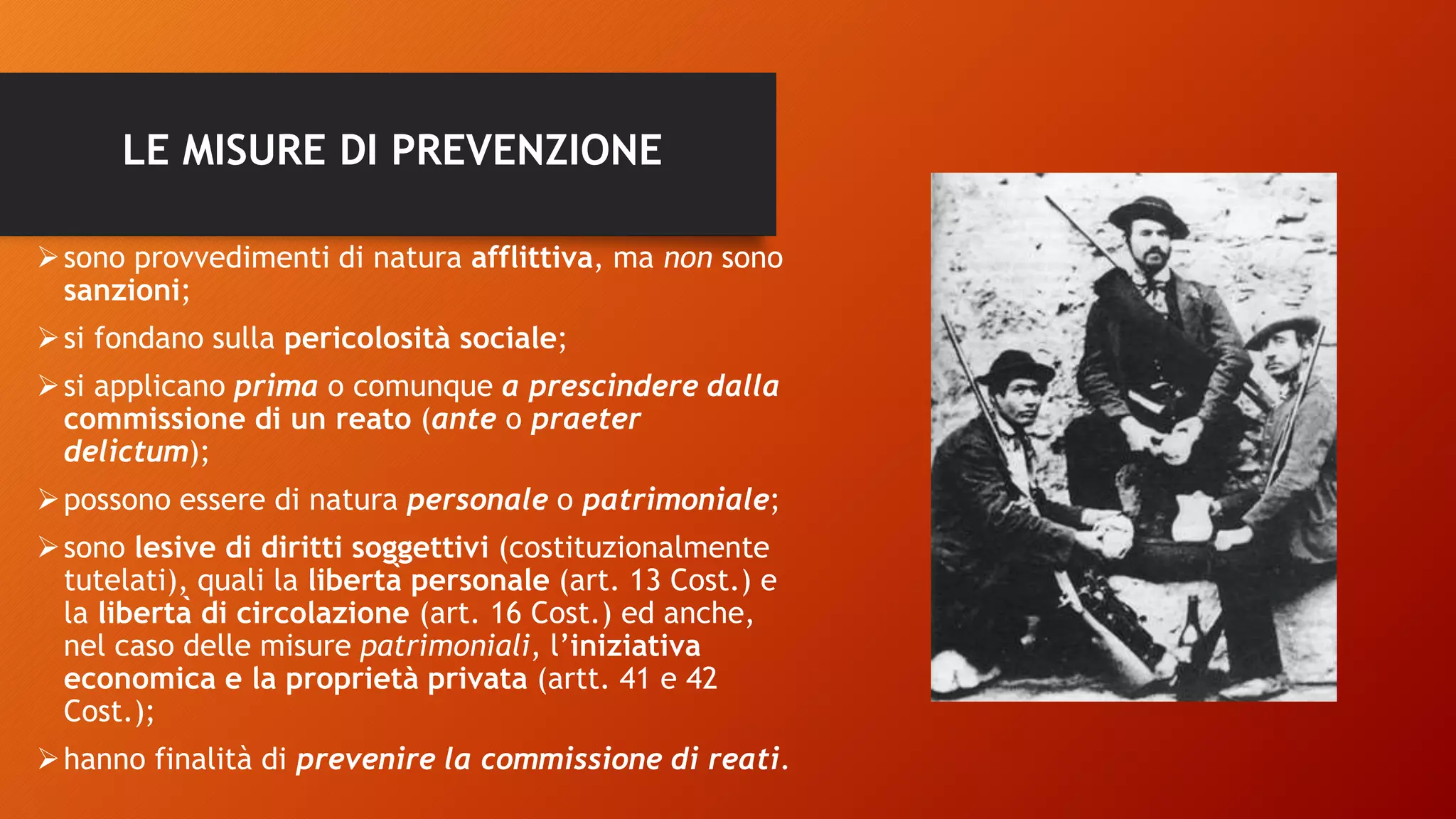 Storia delle misure di prevenzione personali | PPTX