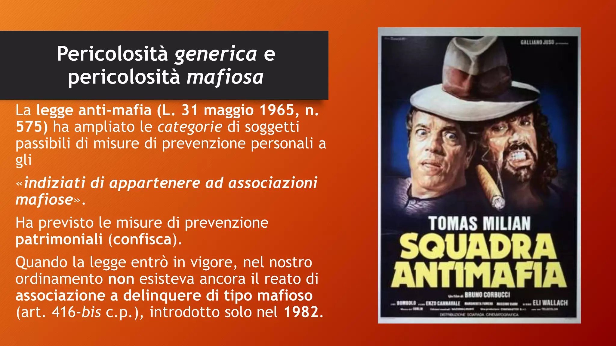 Storia delle misure di prevenzione personali | PPTX
