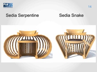 Sedia Serpentine Sedia Snake
14
 