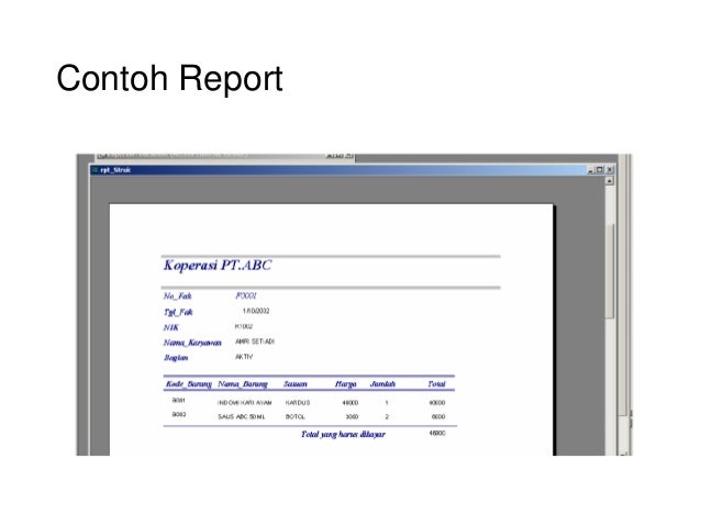 Pengolahan Data MS. Access