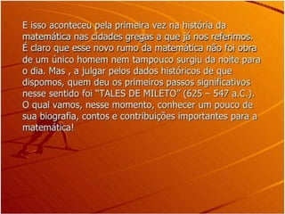 Tales de Mileto_Prof. Nilson