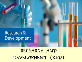 Research And Development In Food Industry Research And Development In Food Industry