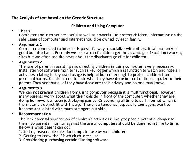 Contoh analytical exposition text beserta generic structure