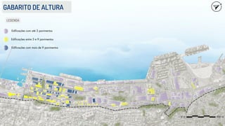 GABARITO DE ALTURA
Edificações com mais de 9 pavimentos
Edificações entre 3 e 9 pavimentos
Edificações com até 3 pavimentos
LEGENDA
 