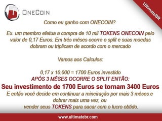 Apresentacao da onecoin
