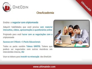 Apresentacao da onecoin