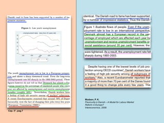 Madsen, P. K.
Flexicurity in Danish – A Model for Labour Market
Reform in Europe?
Intereconomics, 2008
Cap. 3°, pag.7
 