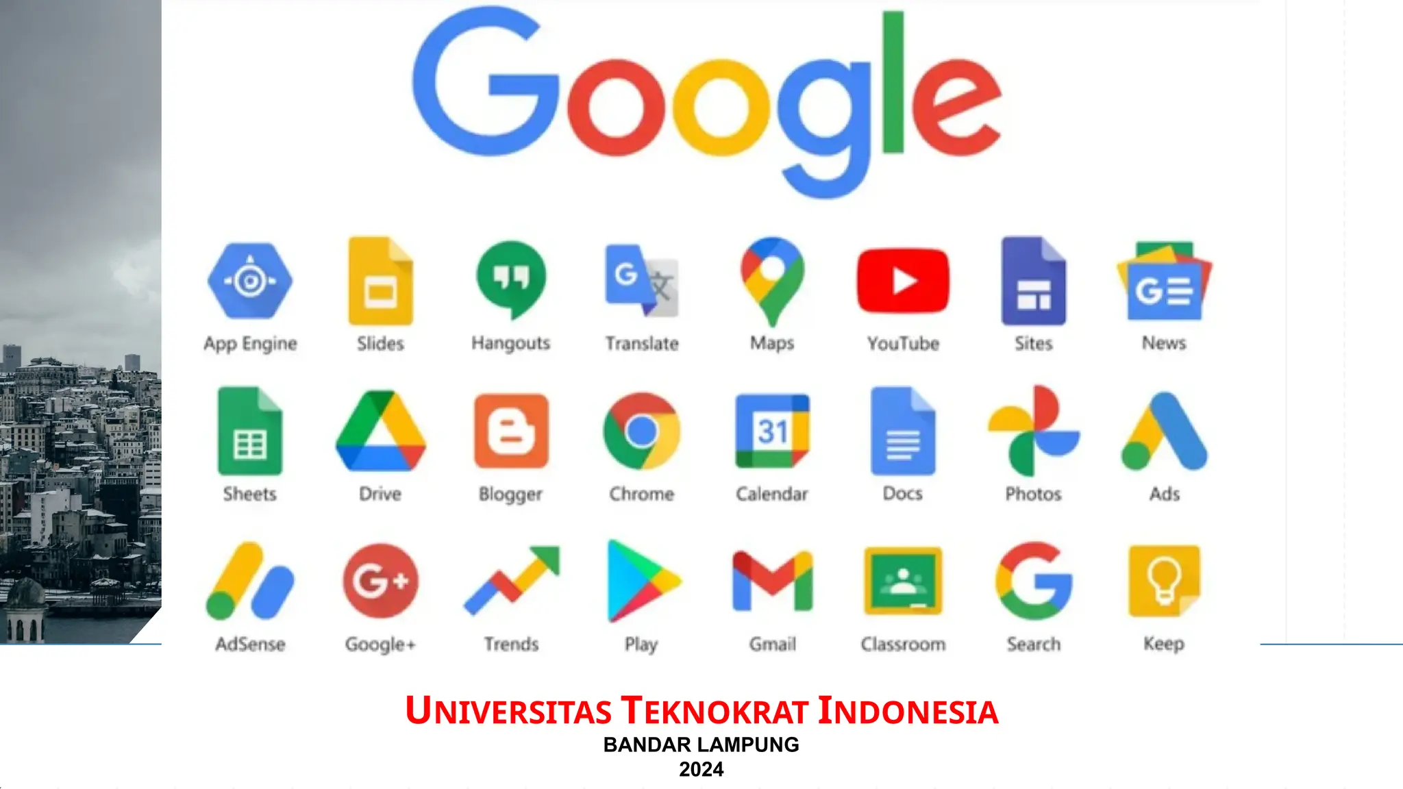 FAKULTAS TEKNIK DAN ILMU KOMPUTER
UNIVERSITAS TEKNOKRAT INDONESIA
BANDAR LAMPUNG
2024
 