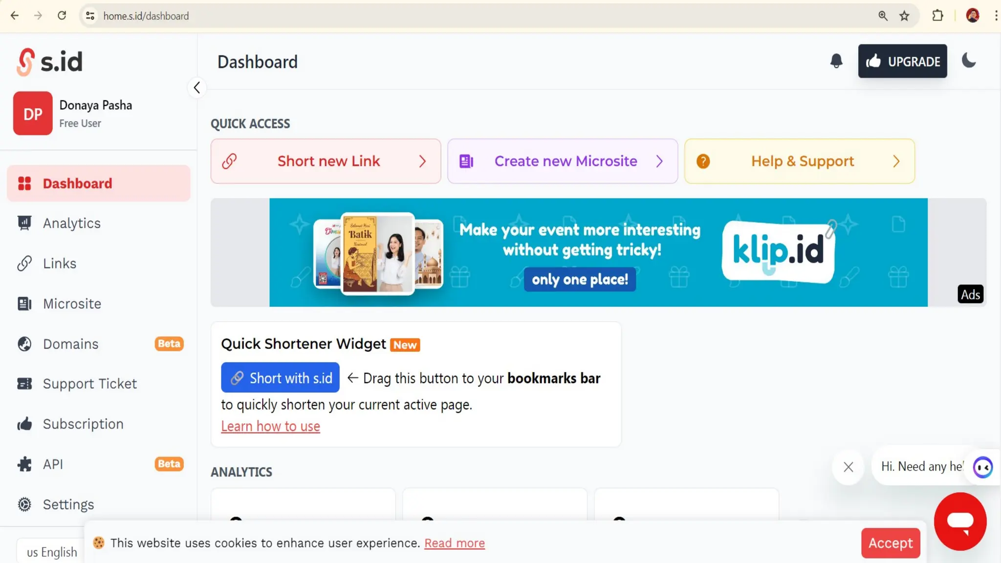 IG: @donayapasha | linktr.ee/donayapasha
E-mail: donayapasha@teknokrat.ac.id |
 