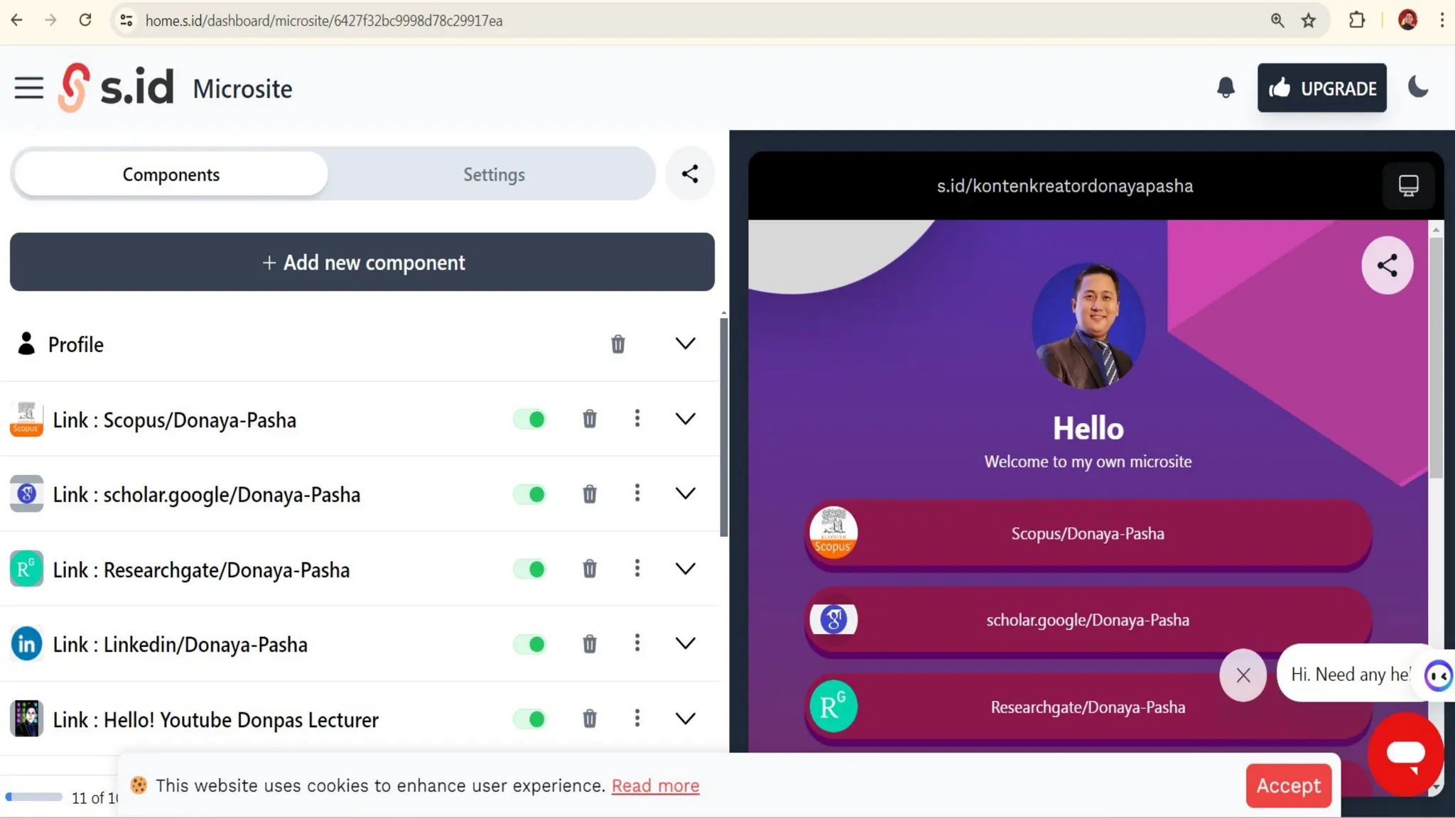 IG: @donayapasha | linktr.ee/donayapasha
E-mail: donayapasha@teknokrat.ac.id |
 