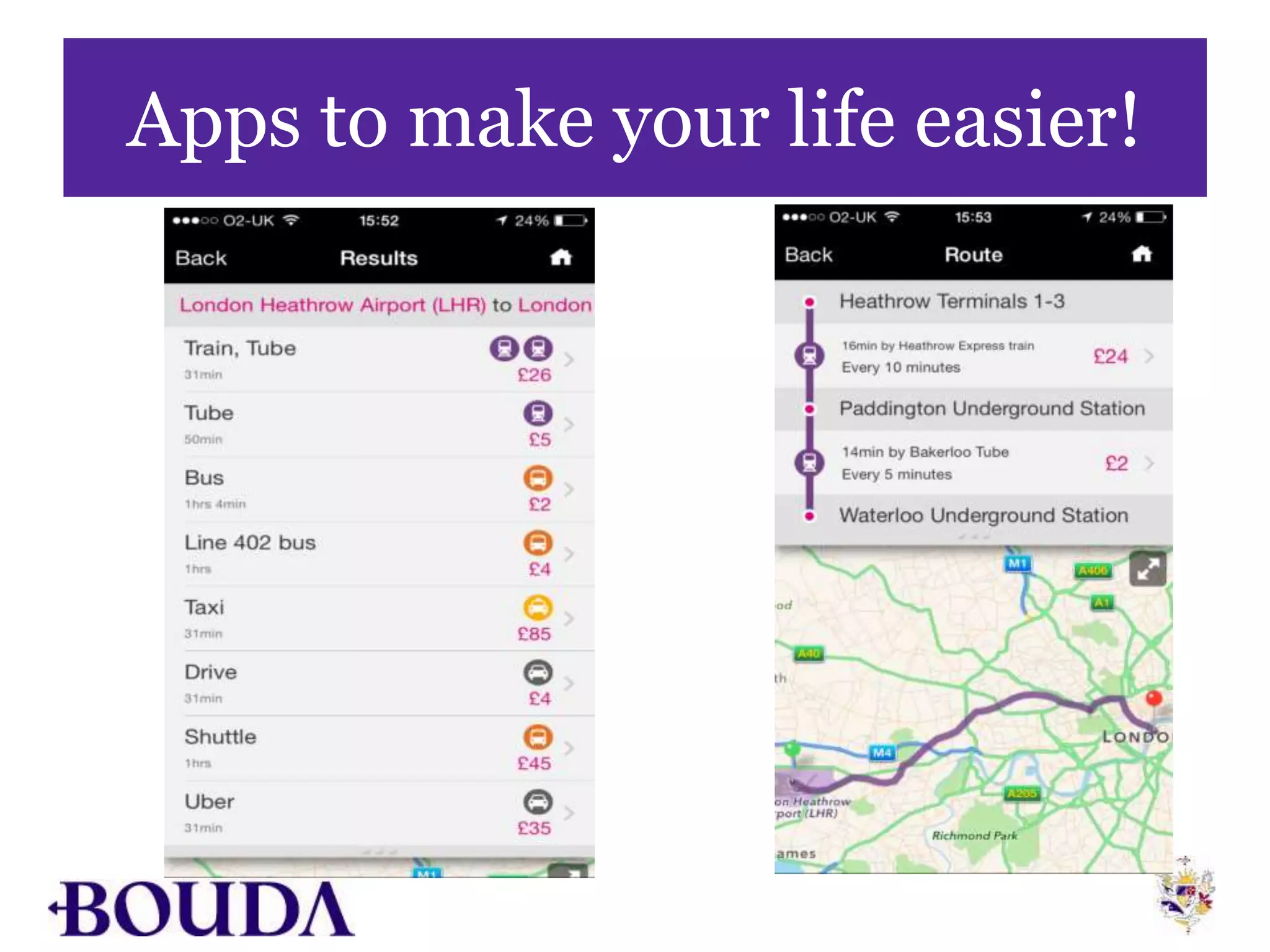 Apps to make your life easier!
 