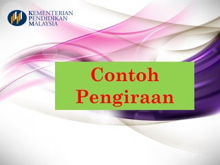 Contoh
Pengiraan
 