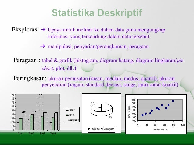 Slide pelatihan statistika by fadjryani