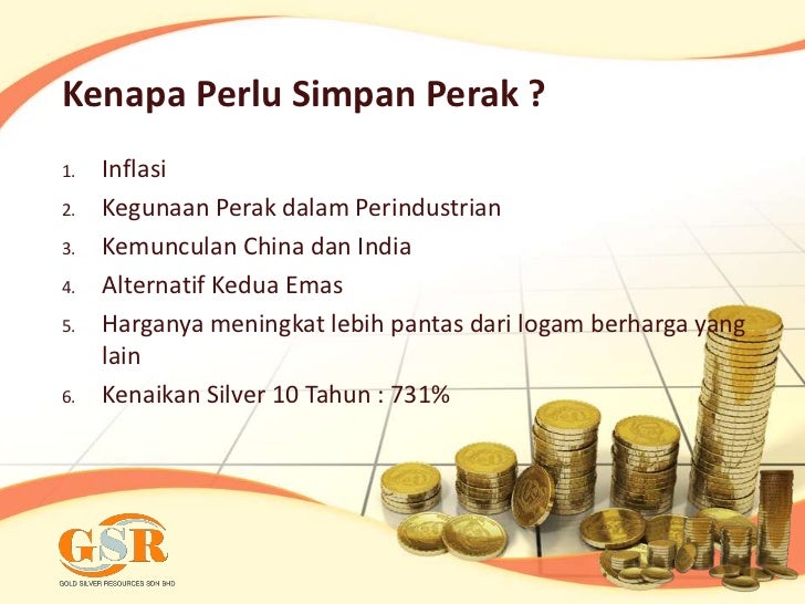 Peluang Perniagaan Emas dan Perak GSR