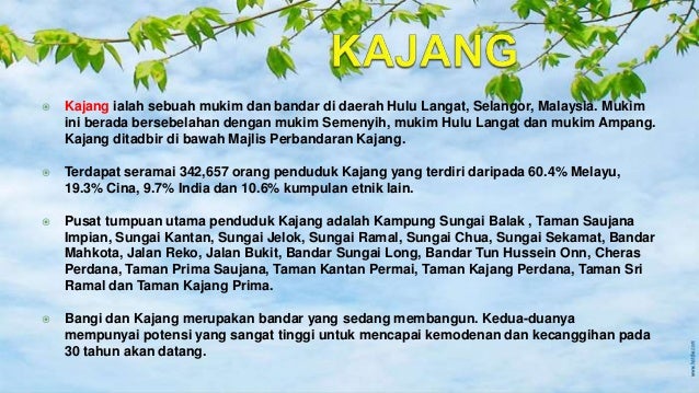 SLIDE PEMBENTANGAN PROJEK AKHIR :BANDAR GEMILANG (BANGI ...