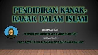 DISEDIAKAN OLEH :
DISEMAK OLEH:
 