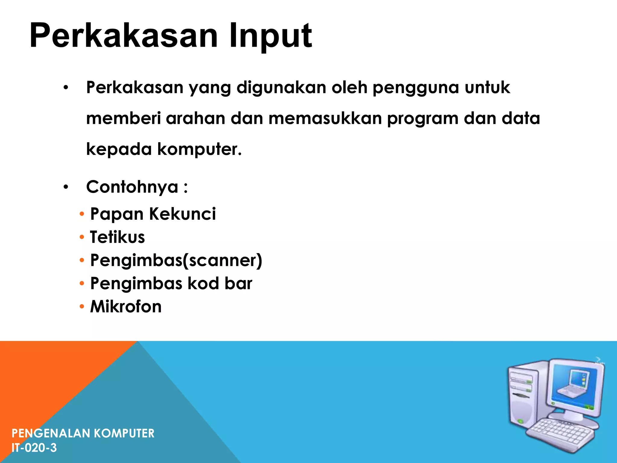 Slide pengenalan komputer | PPT