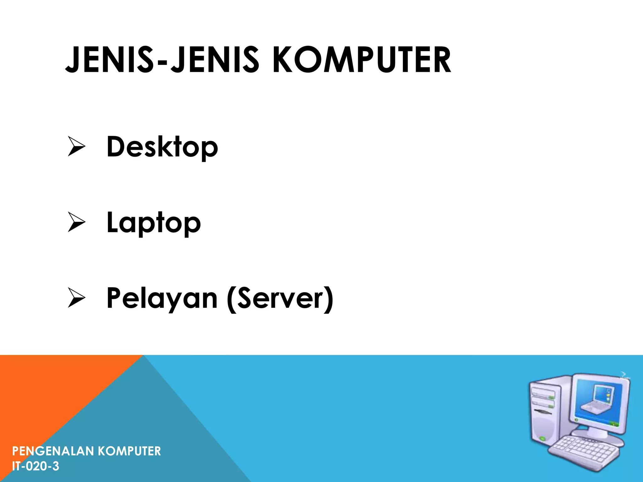 Slide pengenalan komputer | PPT