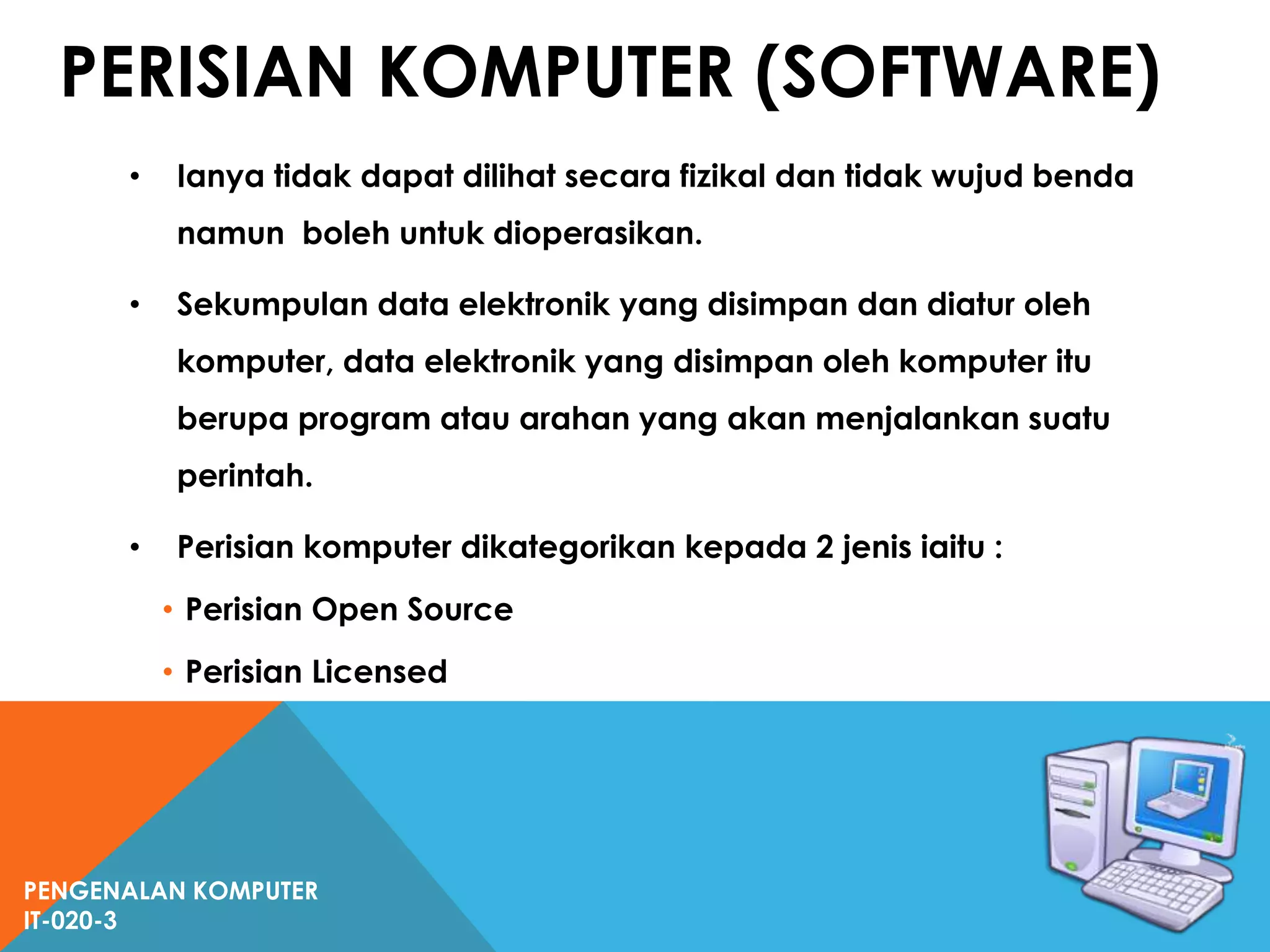 Slide pengenalan komputer | PPTX