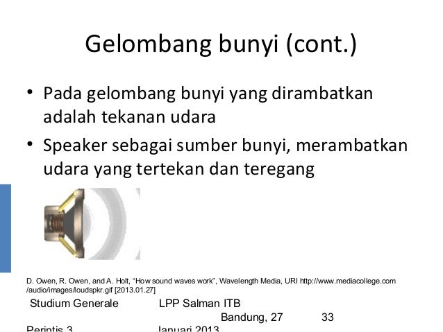 Eksperimen gelombang dan contoh soalnya