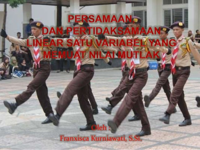 Oleh :
Franxisca Kurniawati, S.Si.
 