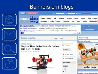 Banners em blogs 