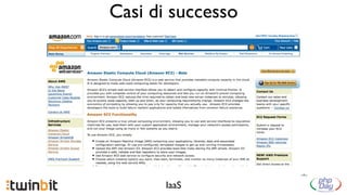 Casi di successo




       IaaS
 