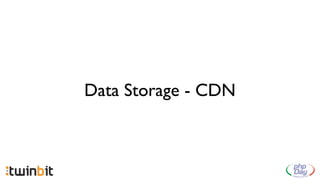 Data Storage - CDN
 