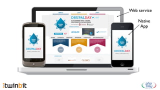 Web service

    Native
     App
 