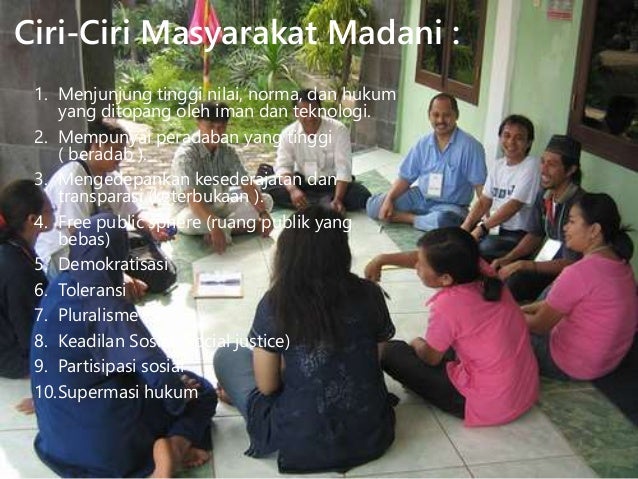 Seminar PKn Pertanyaan Seputar Masyarakat Madani