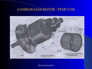 GAMBARAJAH ROTOR / PEMUTAR




         Electrical Department   3
 