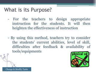 Slide ppt changing and modifying tasks for individuals and groups | PPT