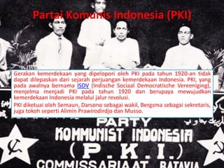 Sejarah Pergerakan Kemerdekaan Indonesia (Dody Riswanto, M.Pd) | PDF